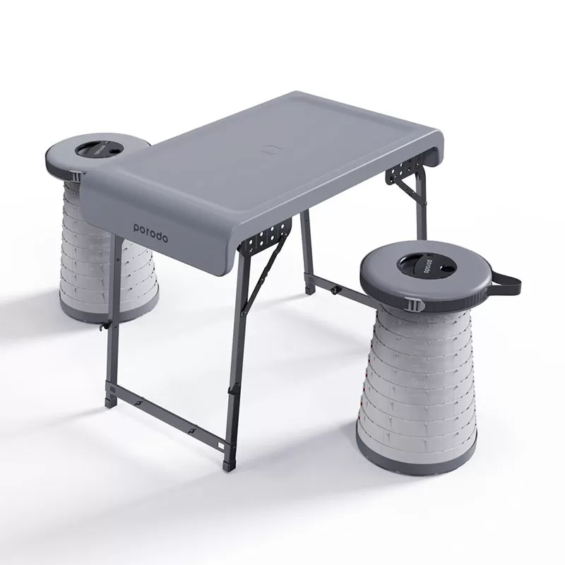 مجموعه میز و صندلی تاشو Porodo مدل PD-CFDLDSTS