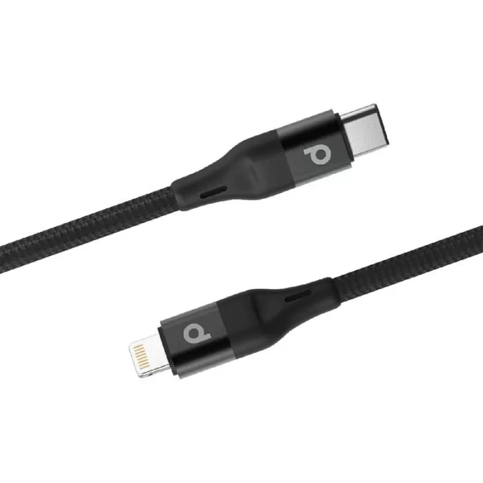 کابل شارژ USB-C به لایتنینگ Porodo مدل PD-CLBRPD12