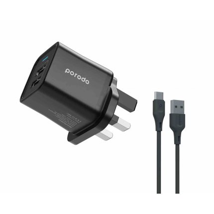 آداپتور شارژر دیواری پورودو مدل PD-FWCH011-C