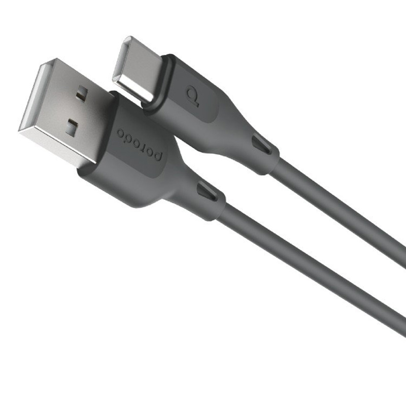 کابل Type-C با طول 2 متر Porodo مدل PD-U2CCC