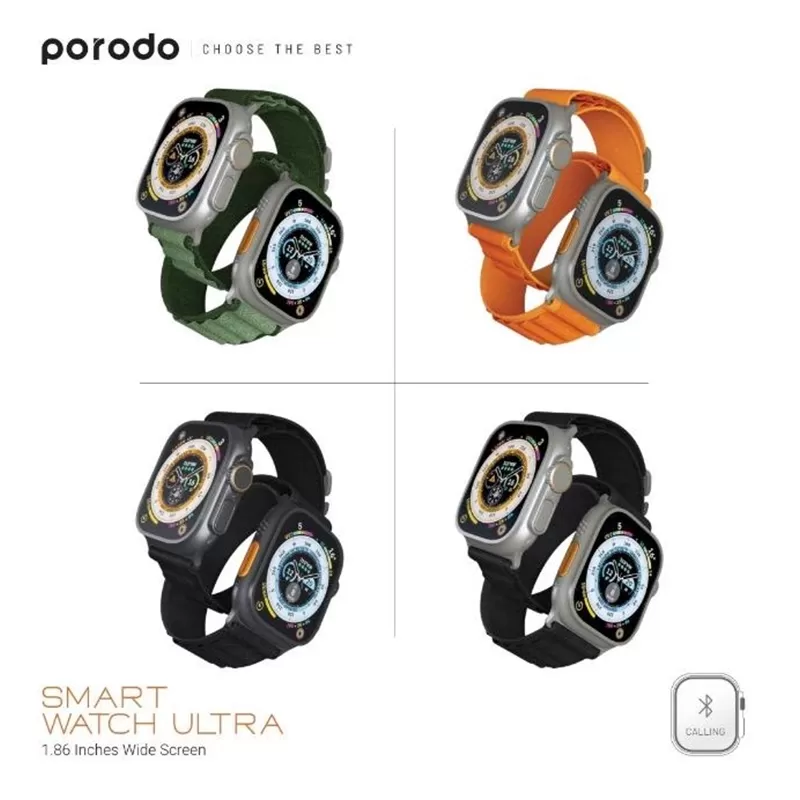 ساعت هوشمند Porodo مدل PD-SWULTI